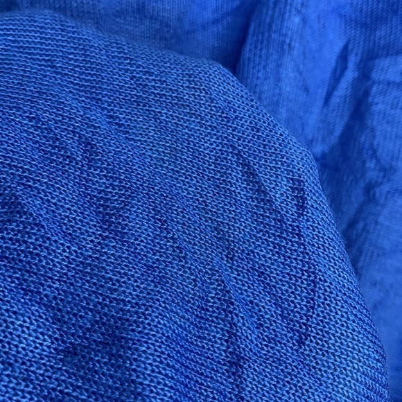 Lexi York 100% Bamboo Shawl Cape Scarf Blue Women’s One Size Eco Friendly Soft - Picture 7 of 10